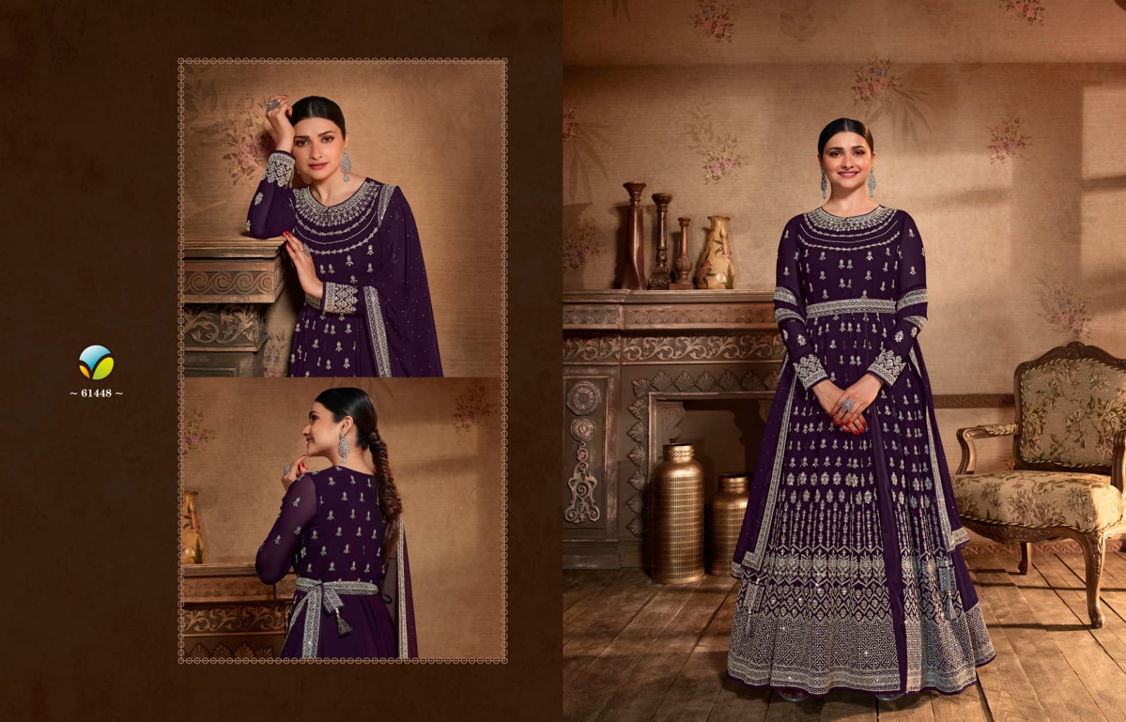 vinay fashion kaseesh pakeeza georgette regal look salwar suit catalog