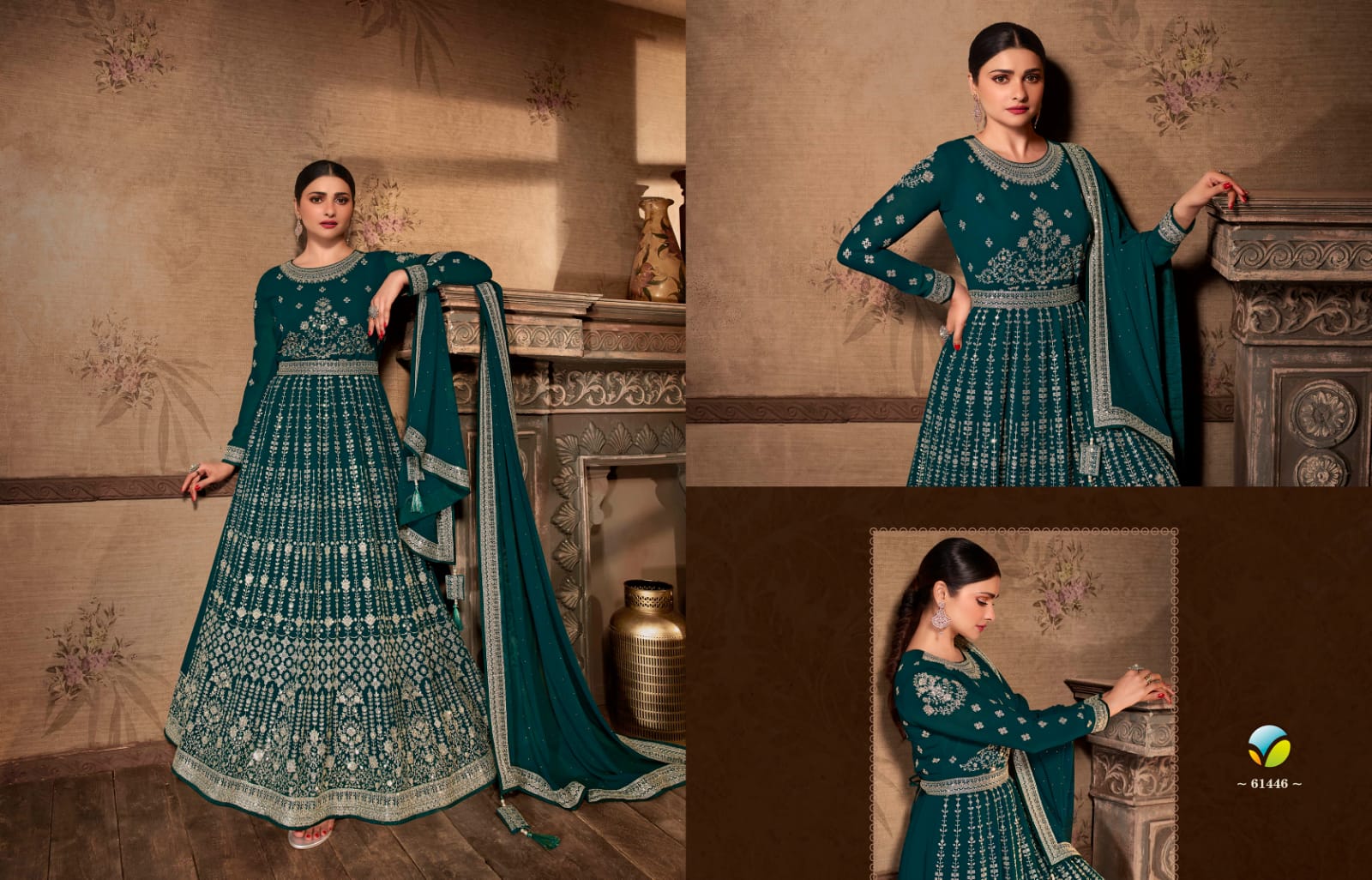 vinay fashion kaseesh pakeeza georgette regal look salwar suit catalog