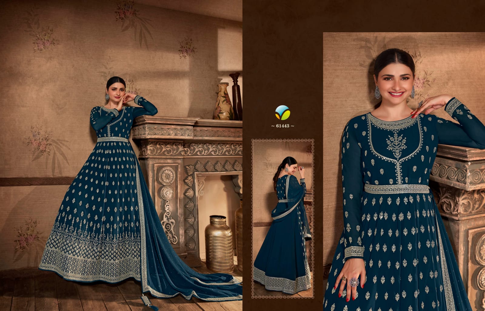 vinay fashion kaseesh pakeeza georgette regal look salwar suit catalog