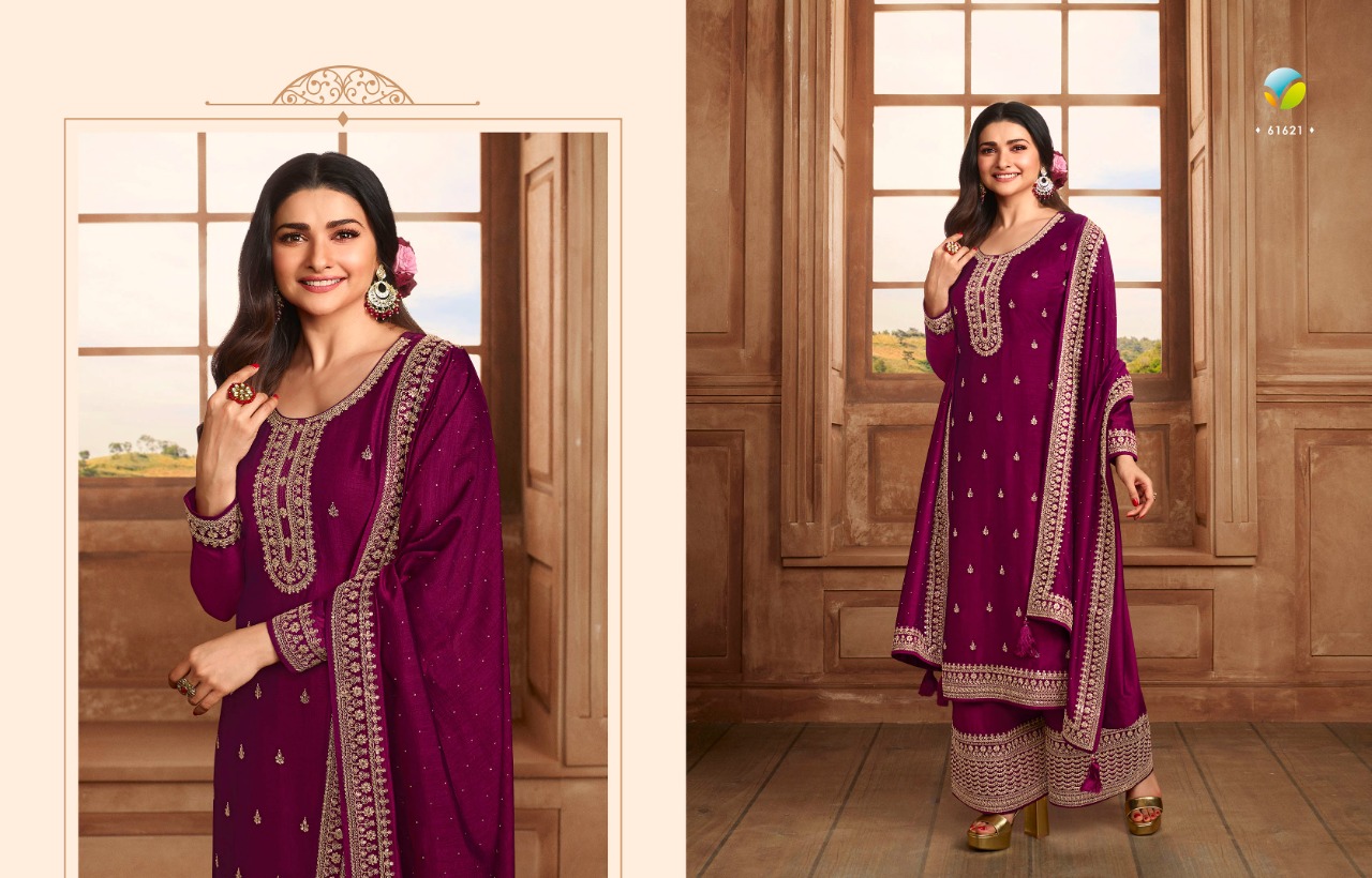 vinay fashion kaseesh shaheen 3 georgette regal look salwar suit catalog