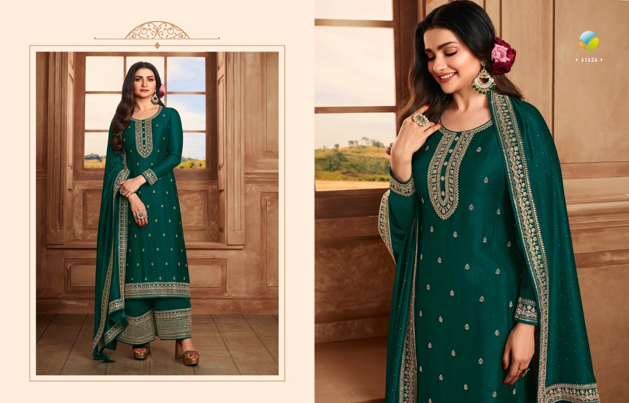 vinay fashion kaseesh shaheen 3 georgette regal look salwar suit catalog