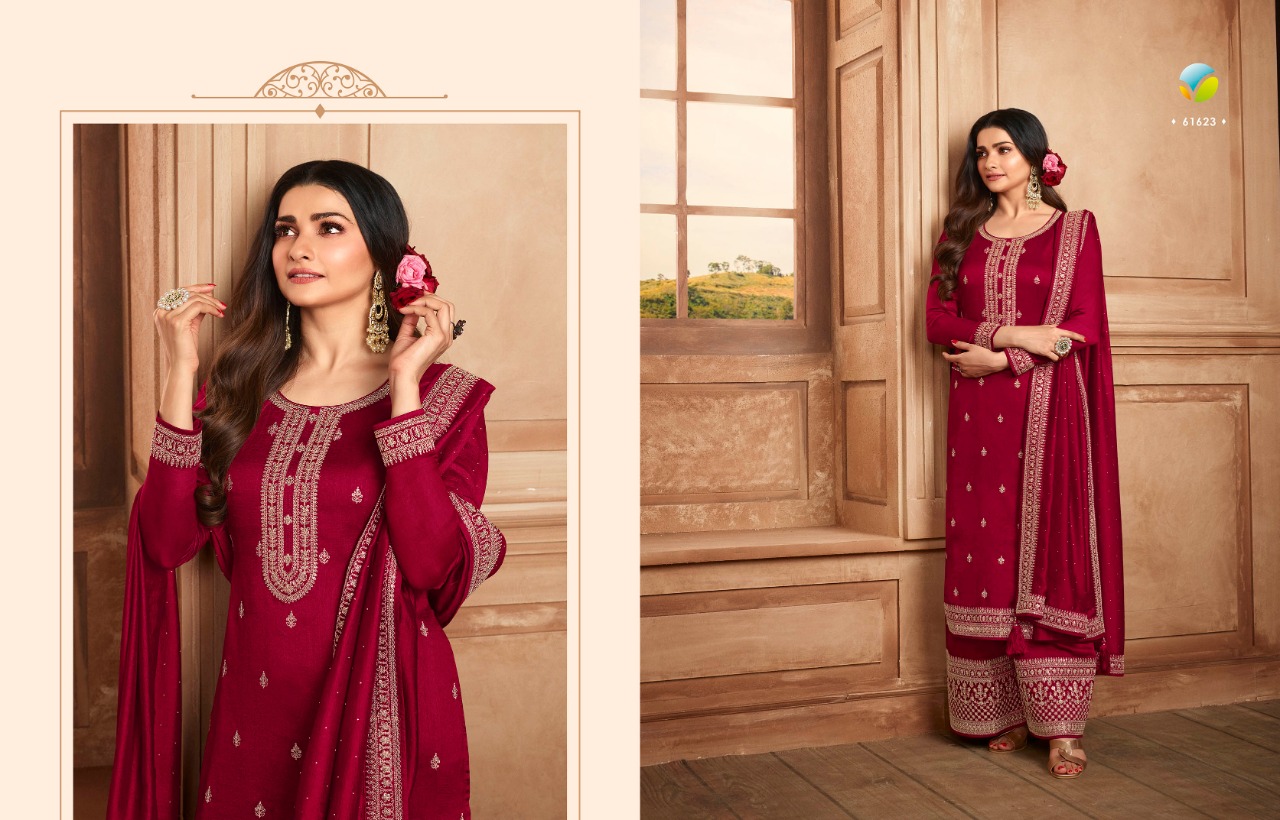 vinay fashion kaseesh shaheen 3 georgette regal look salwar suit catalog