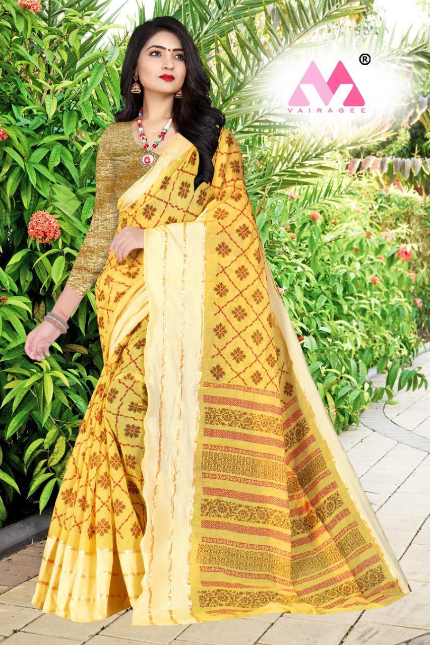 vivera international Jiya2 Sarees soft cotton gorgeous look saree catalog