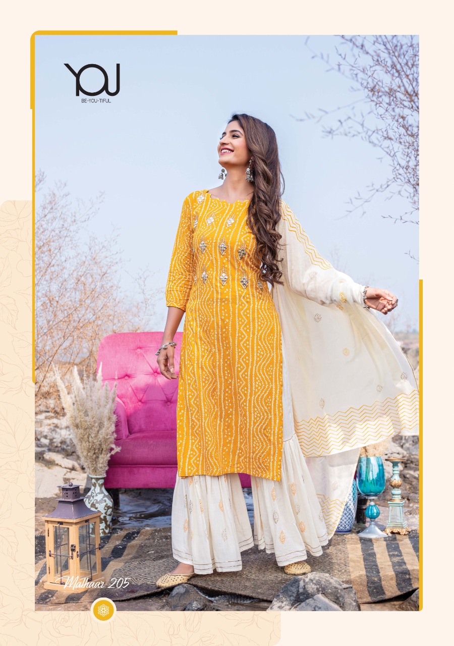 wanna malhaar rayon decent look top with sharara and dupatta catalog