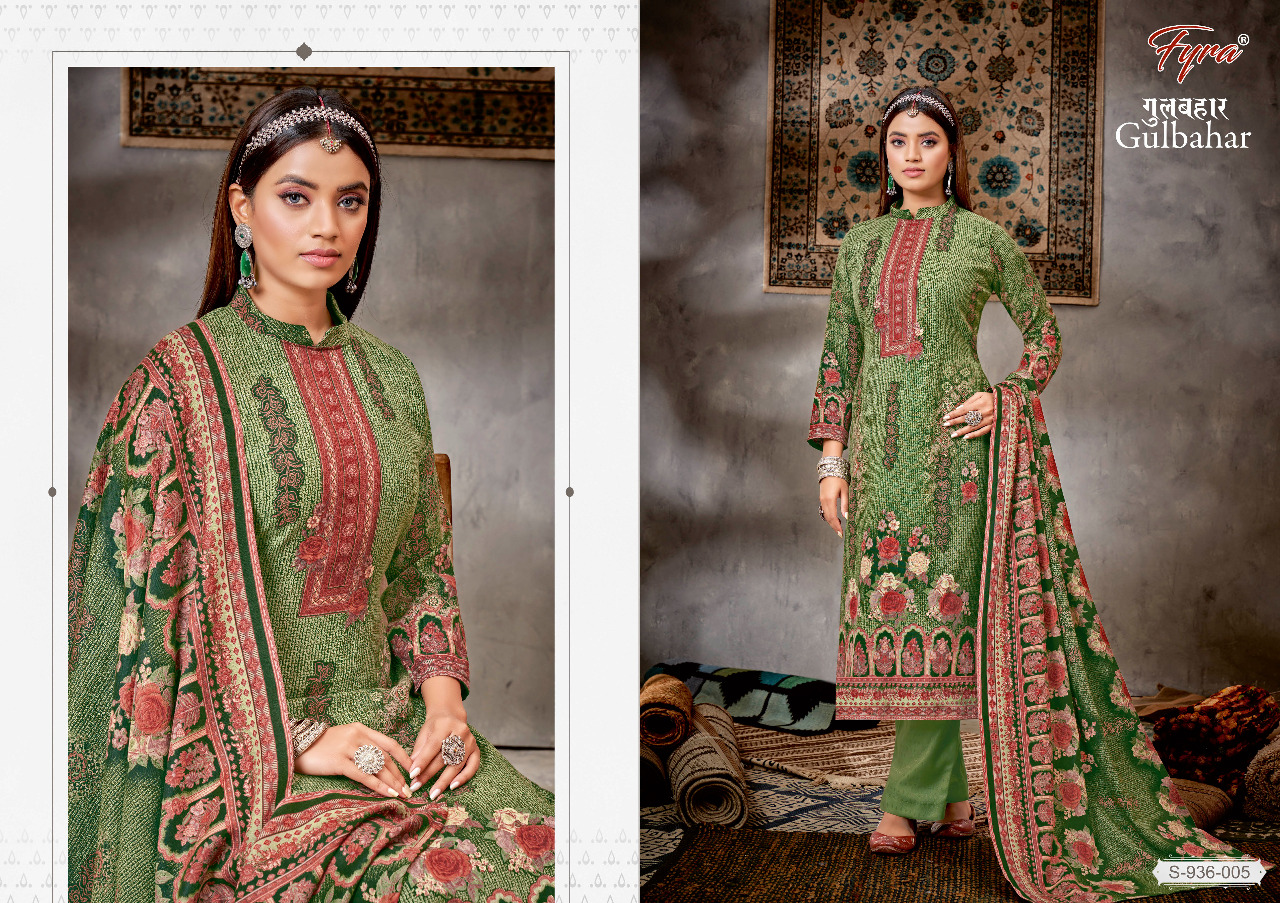 alok suit gulbahar pashmina attractive salwar suit catalog