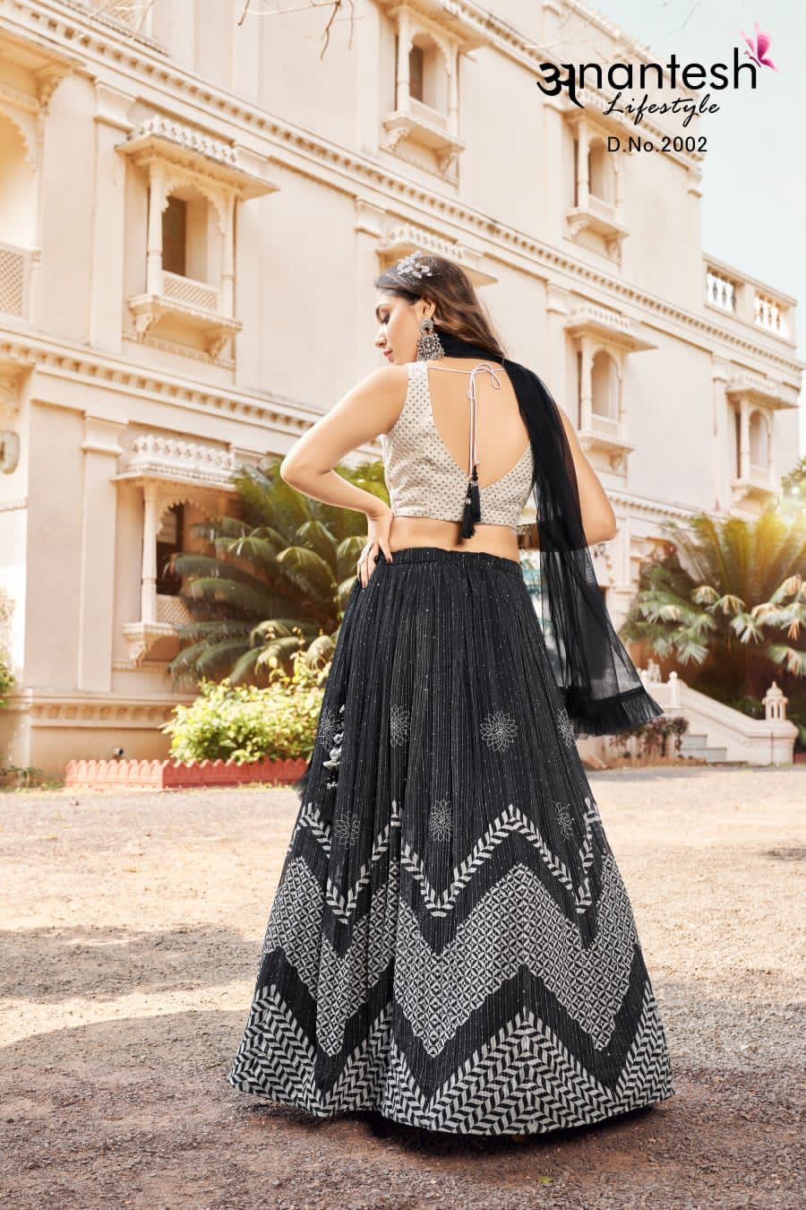 anantesh lifestyle crop top lehenga vol 1  fancy innovative look lehngha catalog