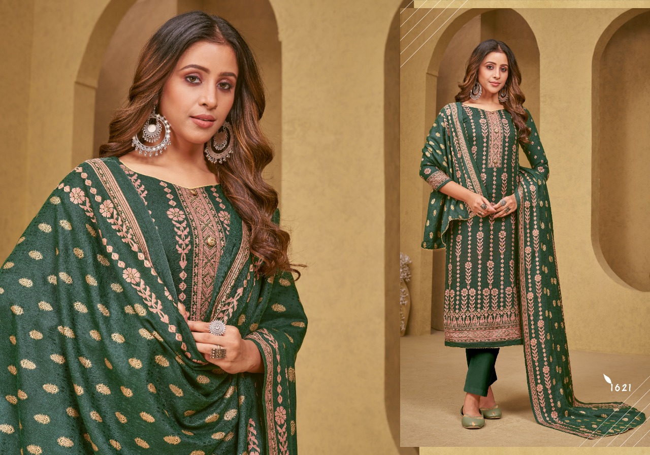 bipson gulnaar pashmina catchy look salwar suit catalog