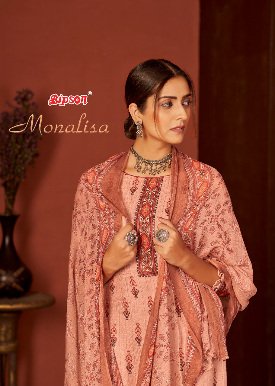 bipson monalisa pashmina regal look salwar suit catalog