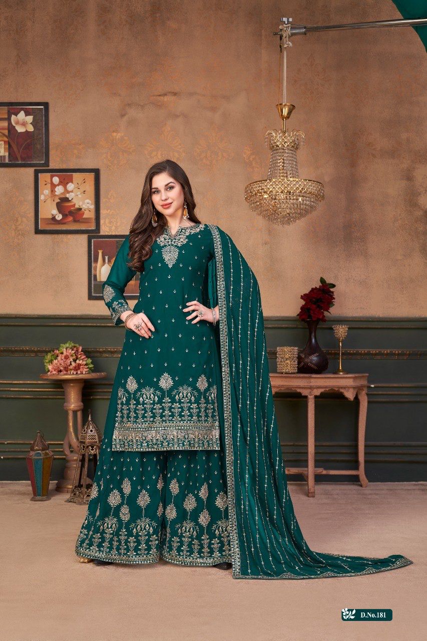 dani vaani vol 18 Faux Georgette gorgeous look salwar suit catalog