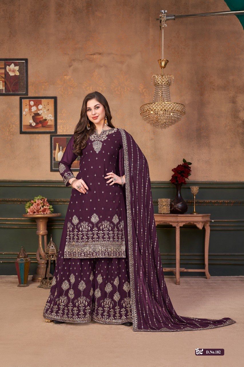 dani vaani vol 18 Faux Georgette gorgeous look salwar suit catalog