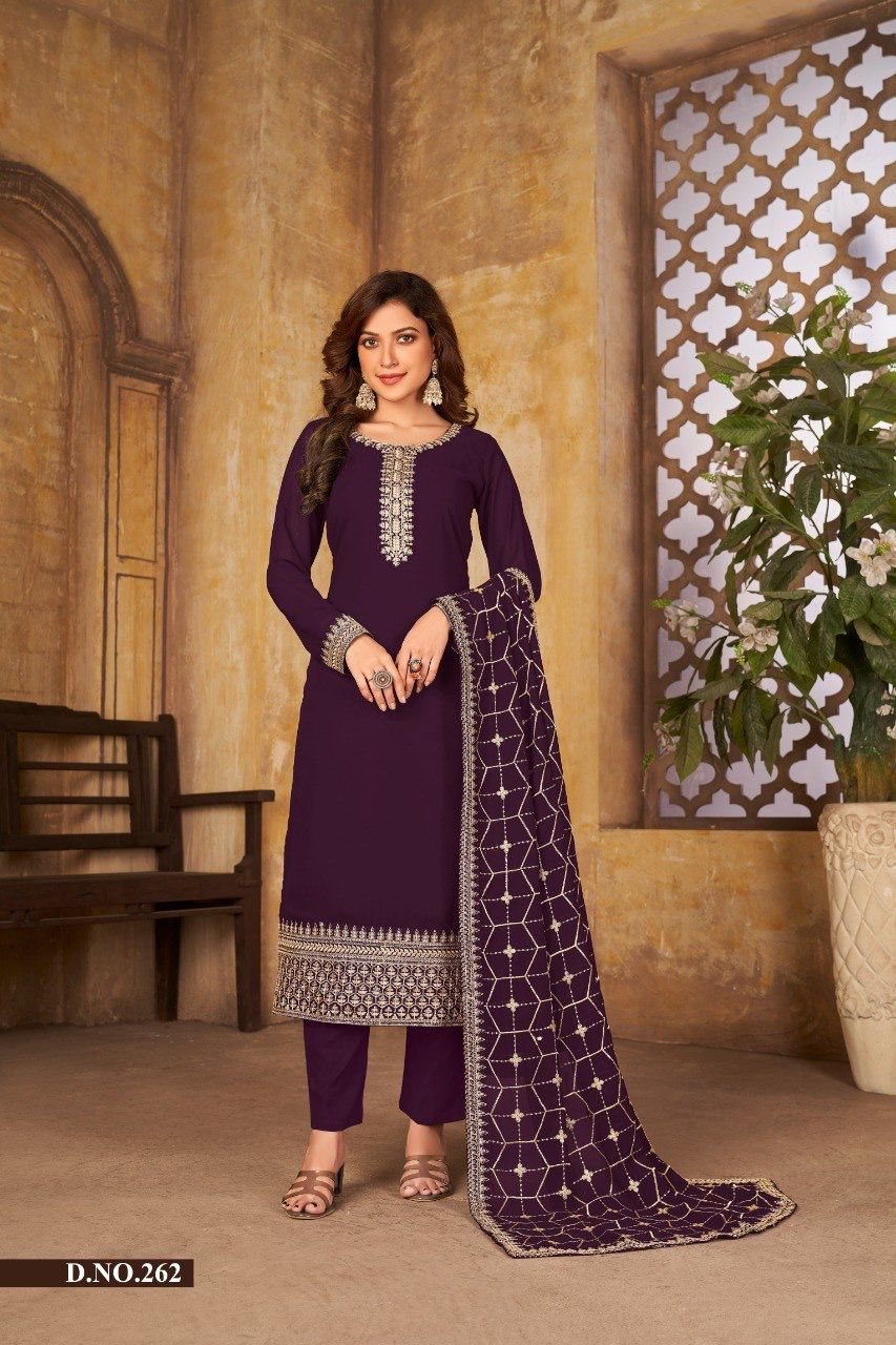 dani vaani vol 26 georgette attractive look salwar suit catalog