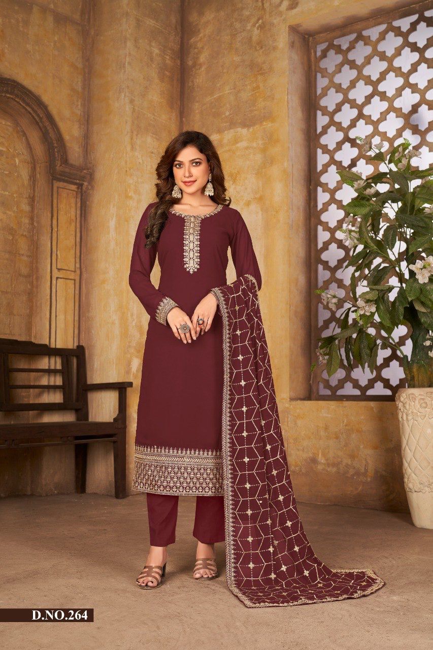 dani vaani vol 26 georgette attractive look salwar suit catalog