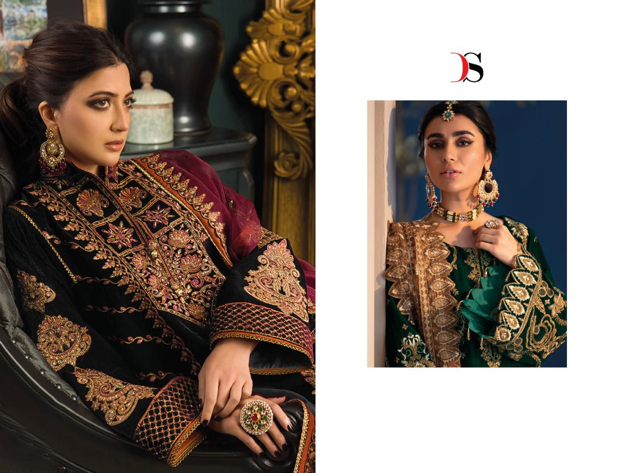 deepsy suit baroque velvet 2 velvet graceful look salwar suit catalog