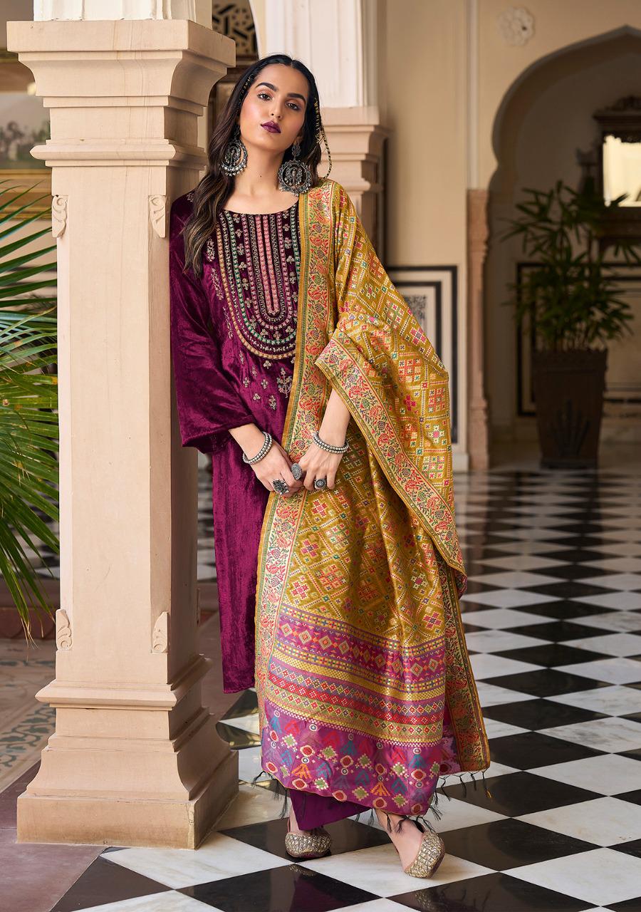 deepsy suit farhin viscose new and modern style slawr suit catalog