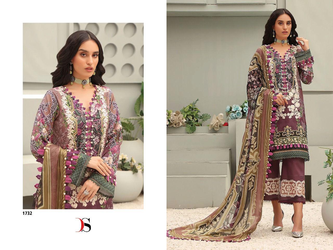 deepsy suit Firouds queens Court Pasmina collection Pasmina with embroidery salwar suit catalog