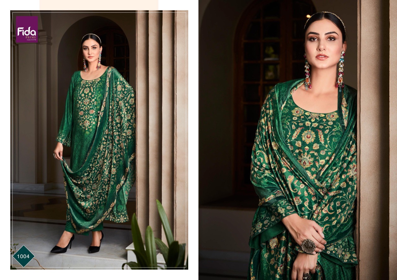 fida international zafirah velvet innovative look salwar suit catalog