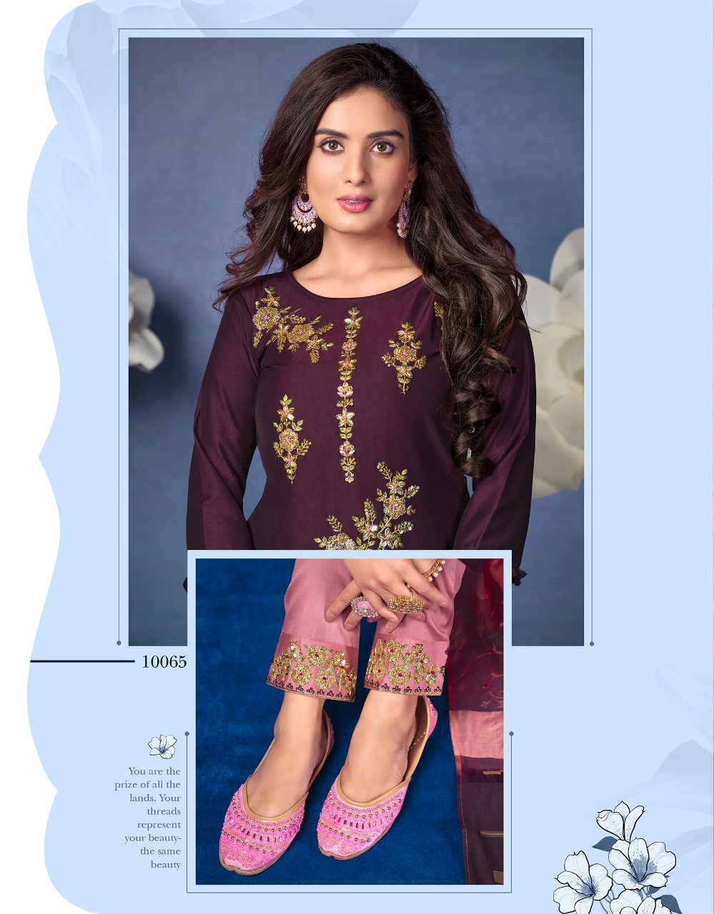 lily and lali magnum 2 bemberg silk gorgeous look top bottom with dupatta catalog