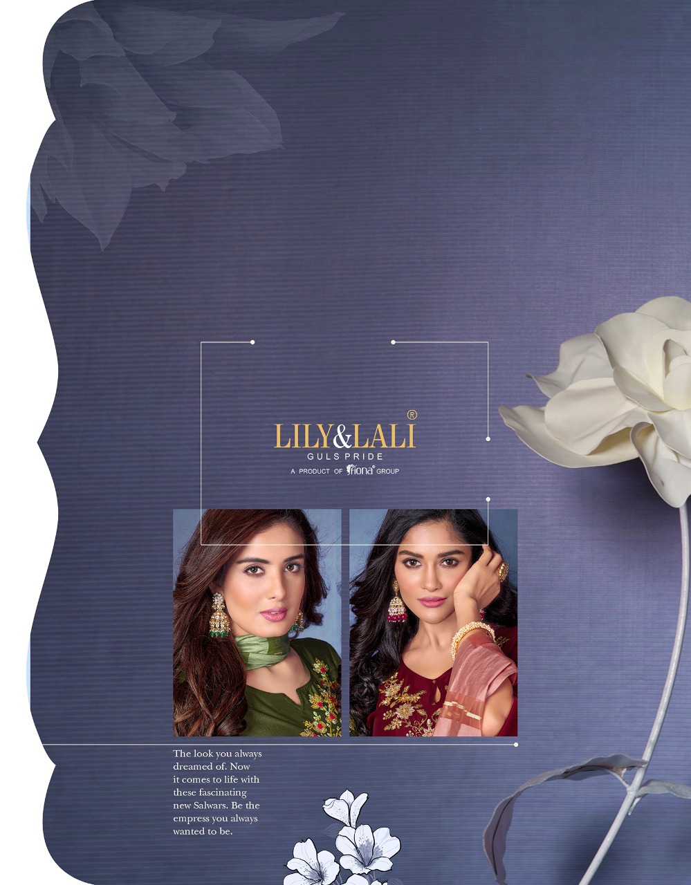 lily and lali magnum 2 bemberg silk gorgeous look top bottom with dupatta catalog