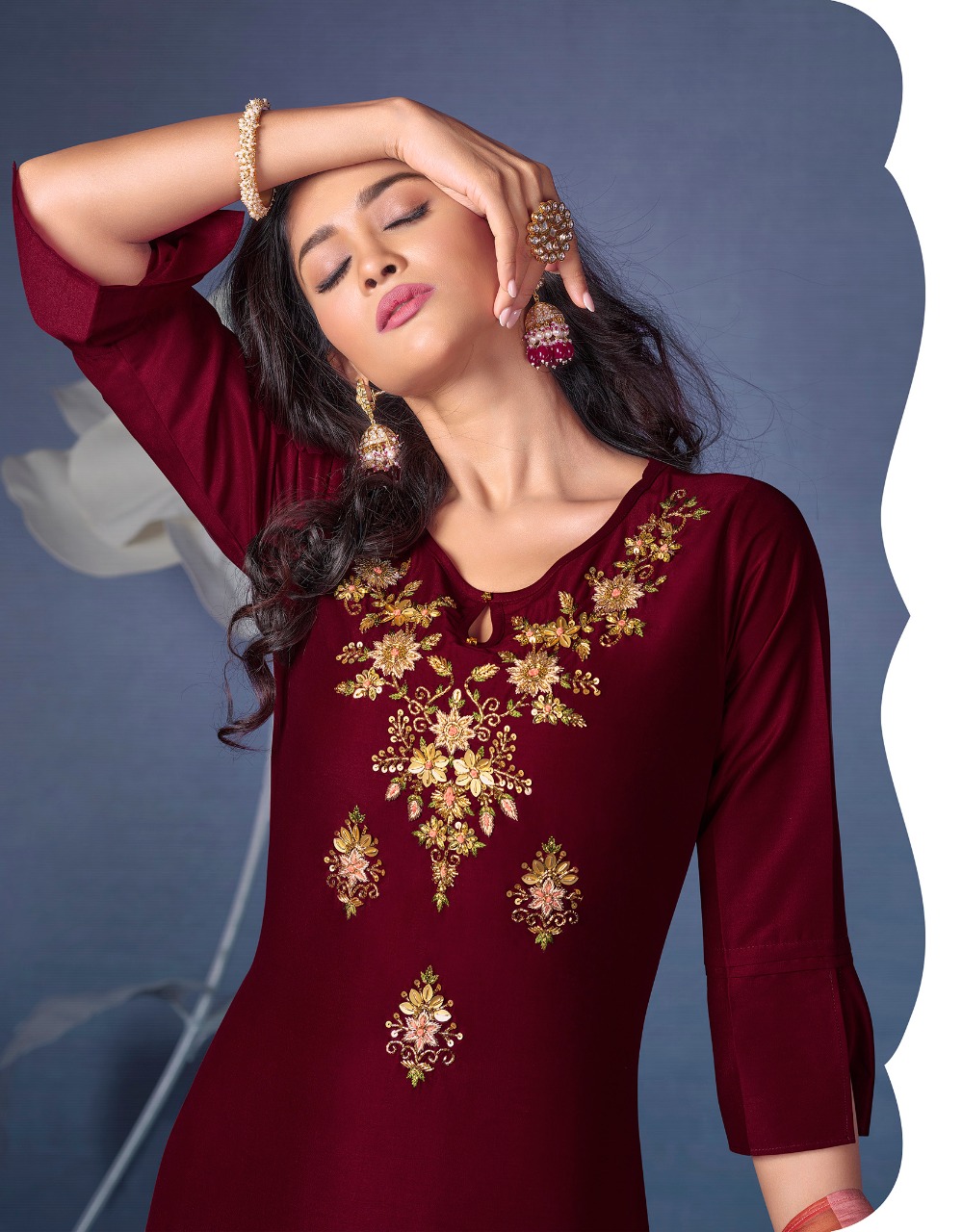 lily and lali magnum 2 bemberg silk gorgeous look top bottom with dupatta catalog