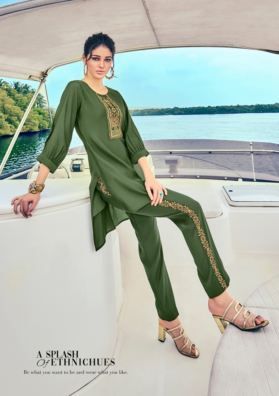 lily and lali miami silk new and modern style top with bottom catalog