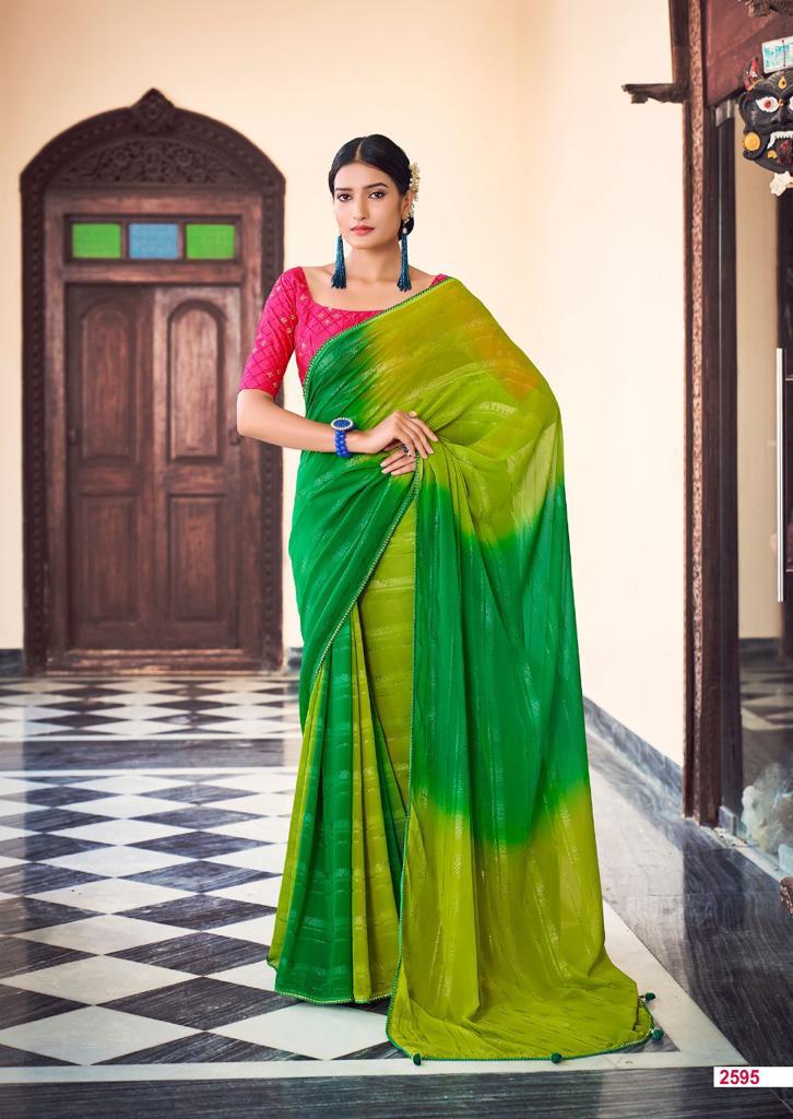 lt kashvi creation kiyaa georgette catchy look saree catalog