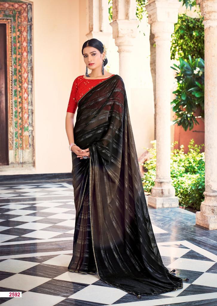 lt kashvi creation kiyaa georgette catchy look saree catalog