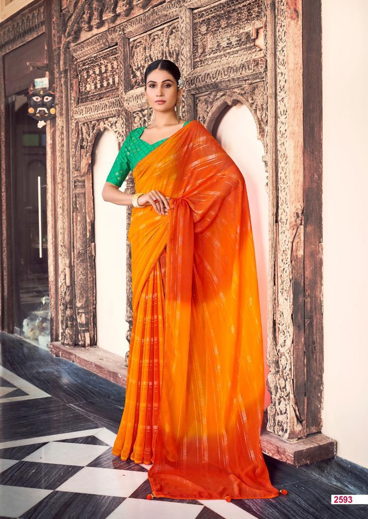 lt kashvi creation kiyaa georgette catchy look saree catalog