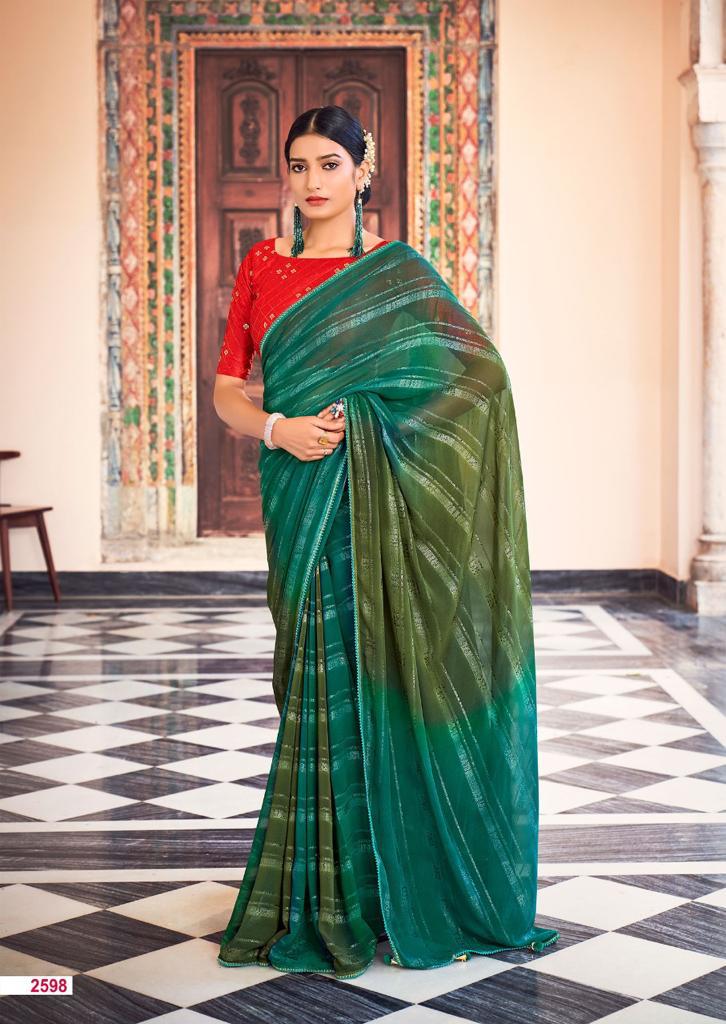 lt kashvi creation kiyaa georgette catchy look saree catalog