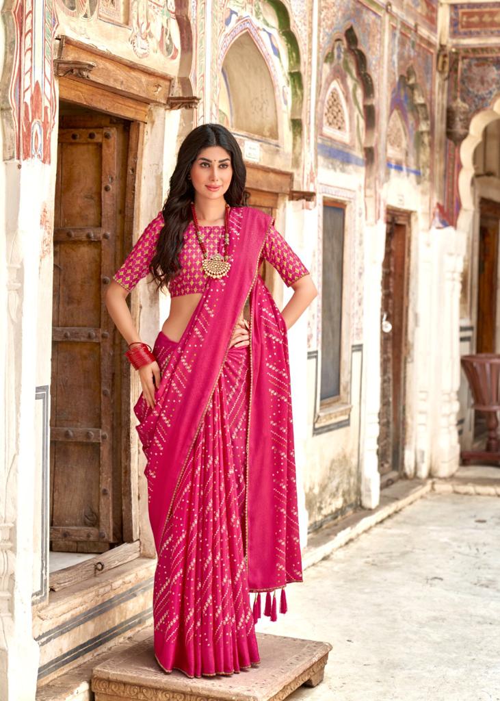 lt kashvi creation swarangini chinnon decent look saree catalog