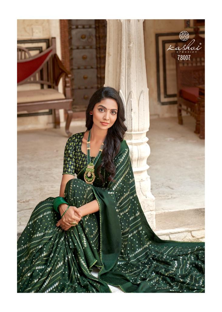 lt kashvi creation swarangini chinnon decent look saree catalog