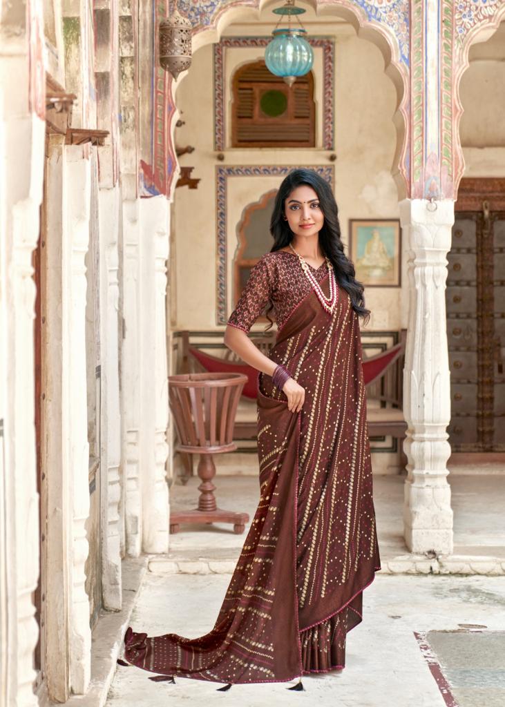 lt kashvi creation swarangini chinnon decent look saree catalog