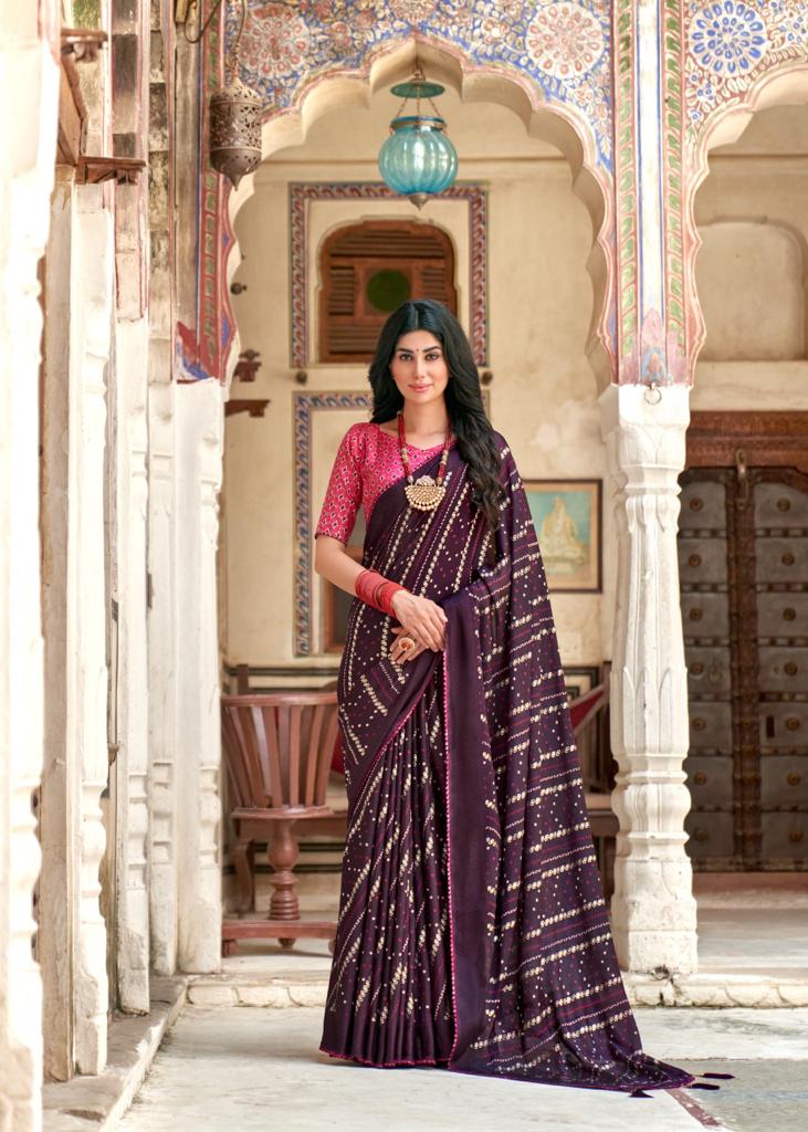 lt kashvi creation swarangini chinnon decent look saree catalog