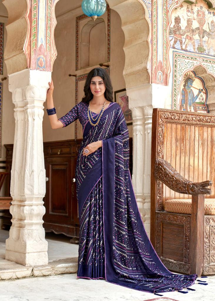 lt kashvi creation swarangini chinnon decent look saree catalog