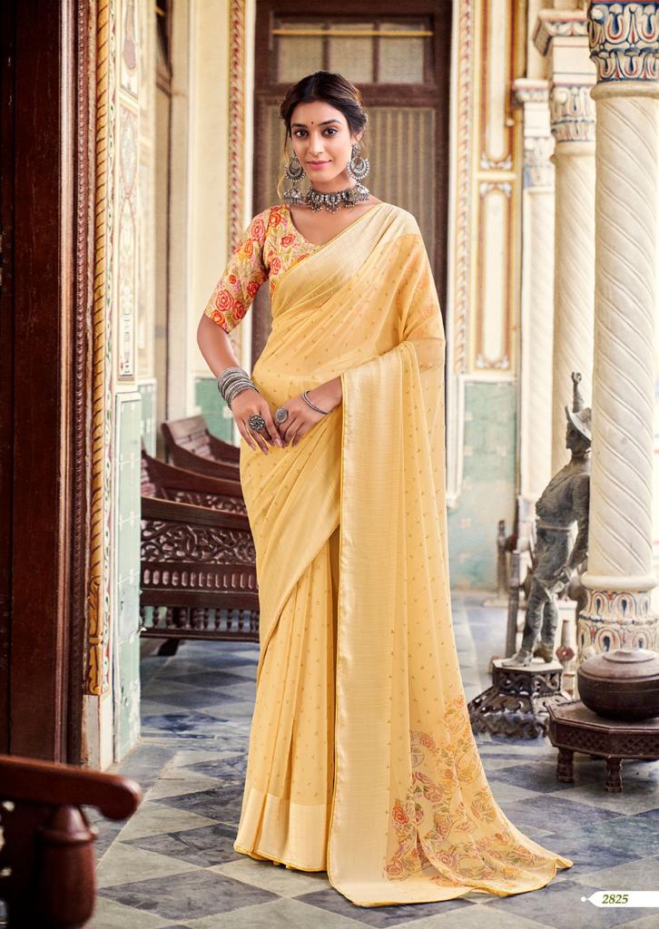 lt ksahvi creation rangoli georgette attractive saree catalog