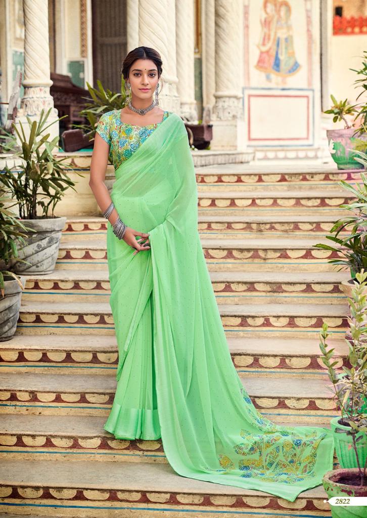 lt ksahvi creation rangoli georgette attractive saree catalog