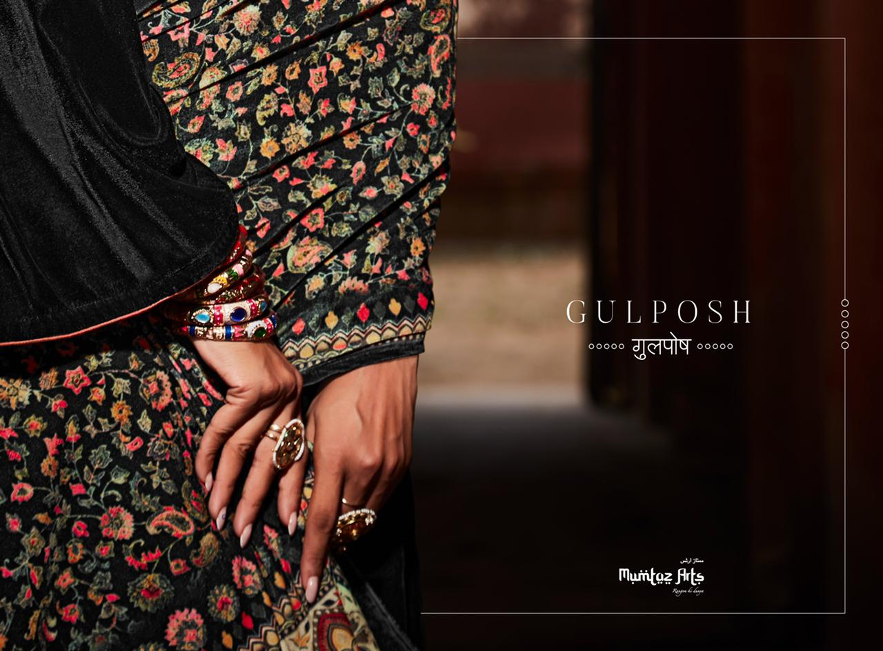 mumtaz art gulposh festive velvet velvet asstonishing salwar suit catalog