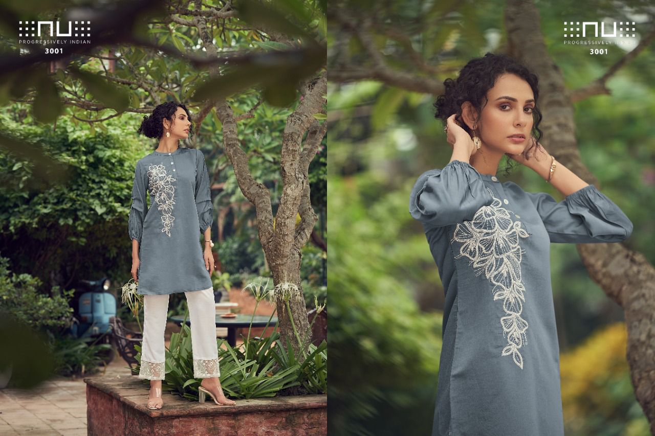 nu nu vol 30 viscose gorgeous look kurti catalog