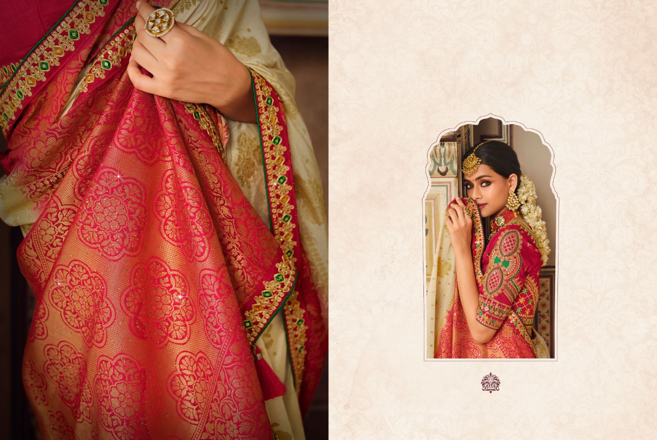 pink lotus pankh pakhi vol 1 silk elegant look saree catalog