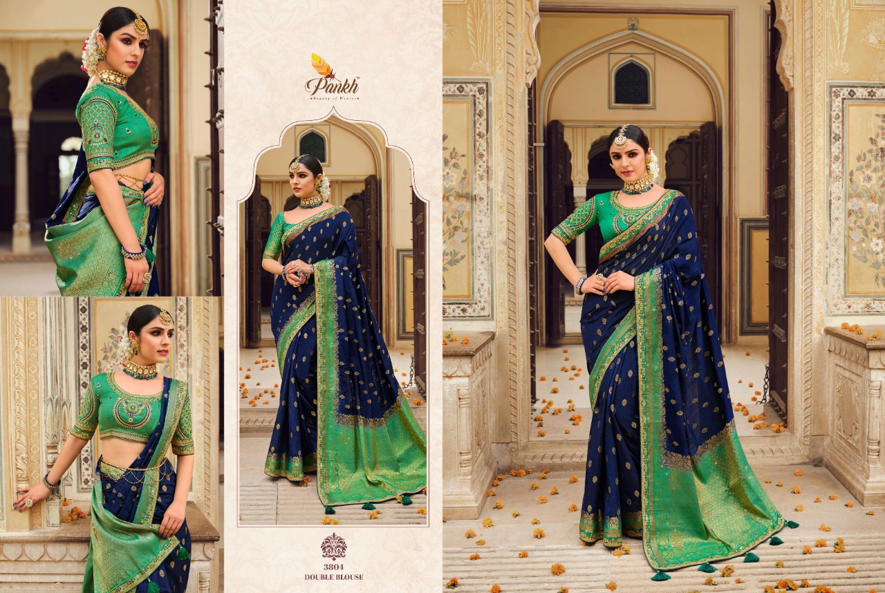 pink lotus pankh pakhi vol 1 silk elegant look saree catalog