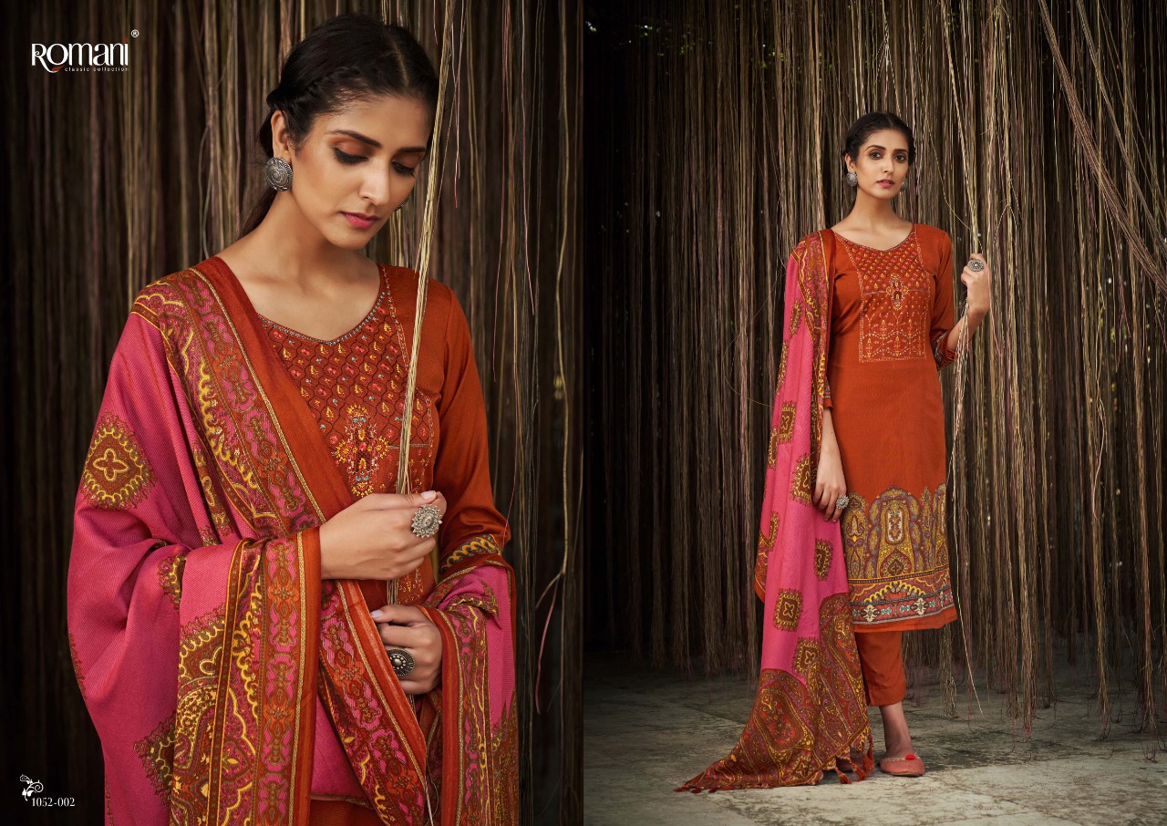 romani gulmarg pashmina gorgeous look salwar suit catalog