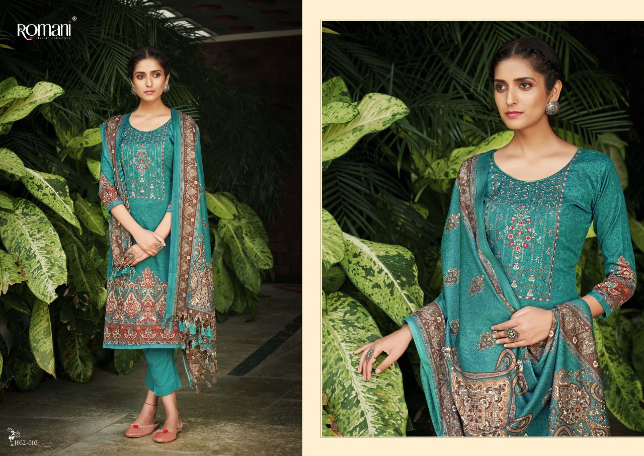 romani gulmarg pashmina gorgeous look salwar suit catalog