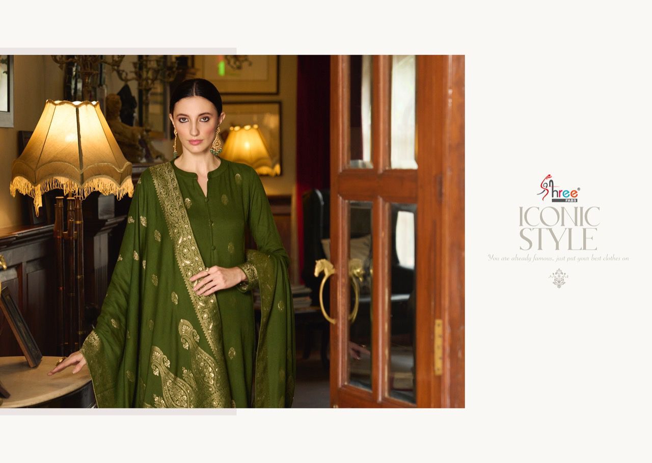 shree fabs shiddat viscose astonishing look salwar suit catalog