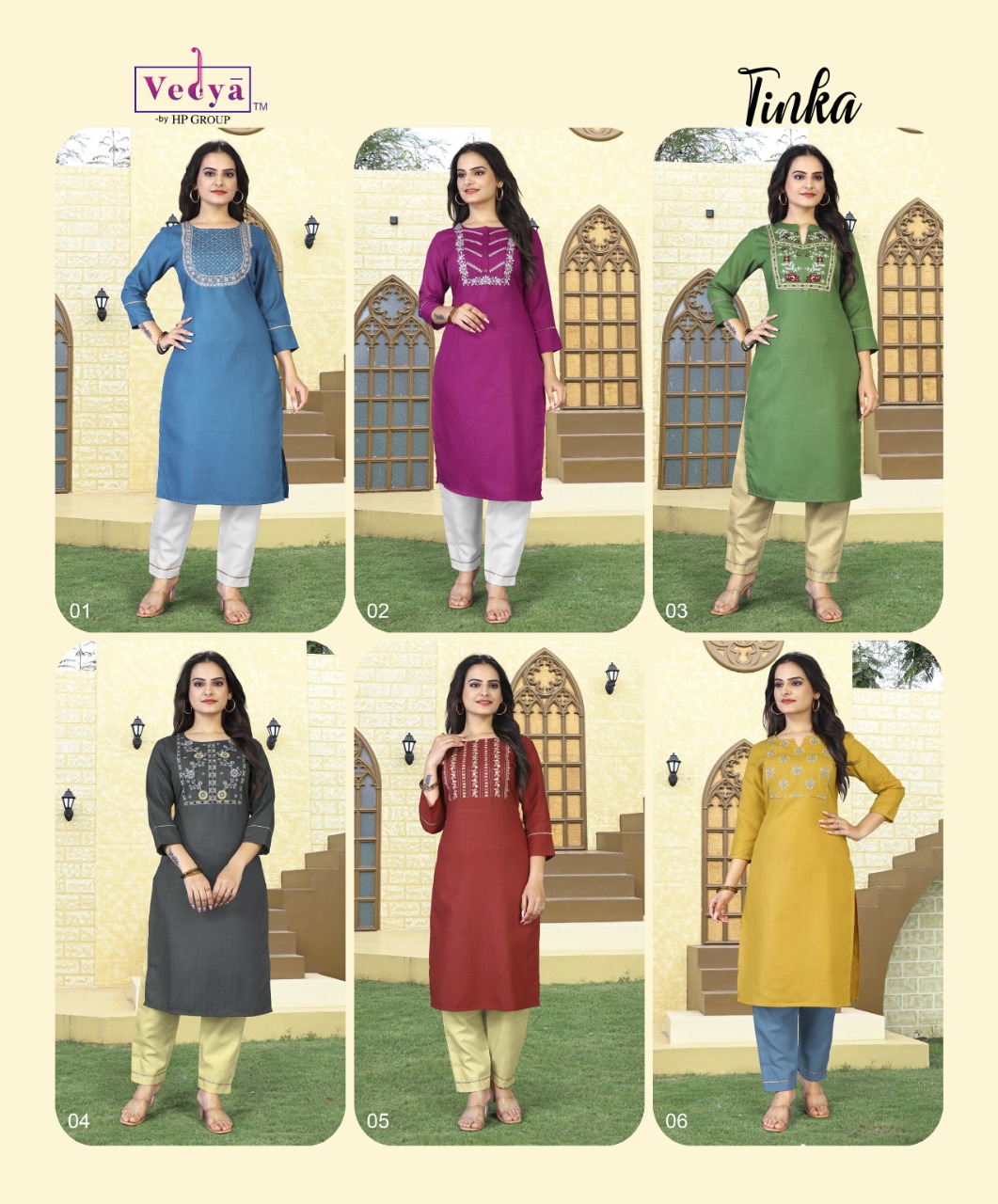 vedya tinka pc elegant kurti catalog