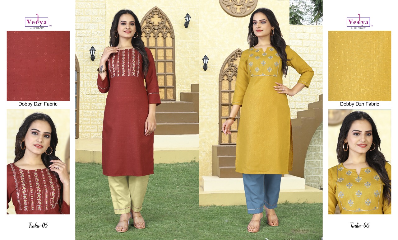 vedya tinka pc elegant kurti catalog