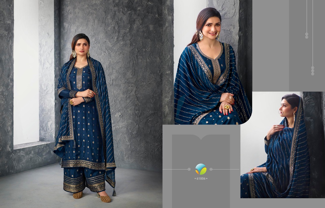 vinay fashion kaseesh glazze 2 dola new and modern style salwar suit catalog