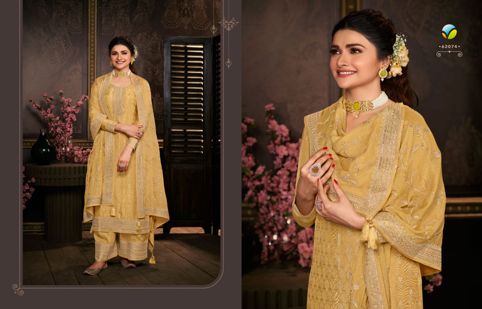 vinay fashion kaseesh soha dola jacouard festive look salwar suit catalog