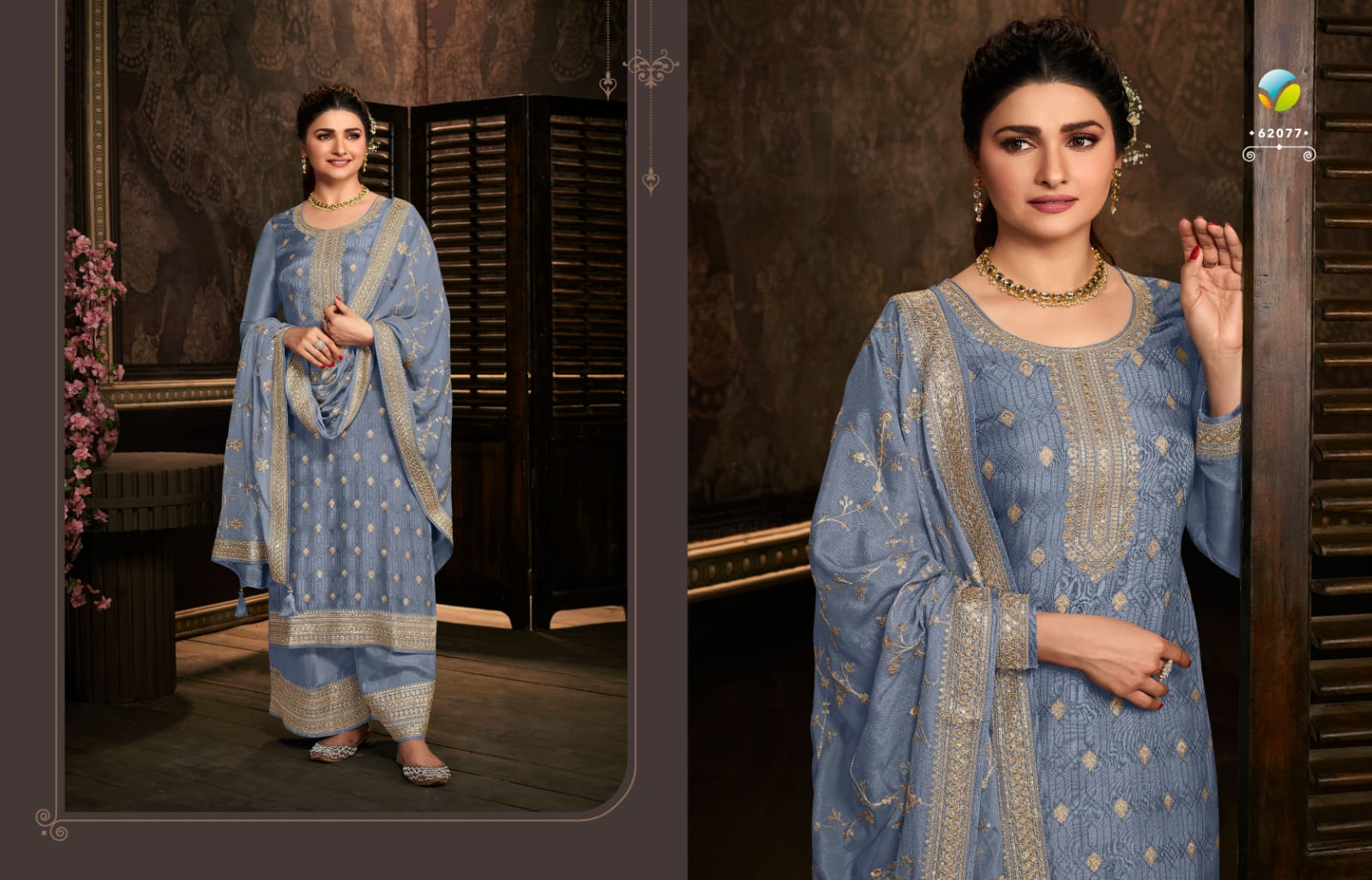 vinay fashion kaseesh soha dola jacouard festive look salwar suit catalog