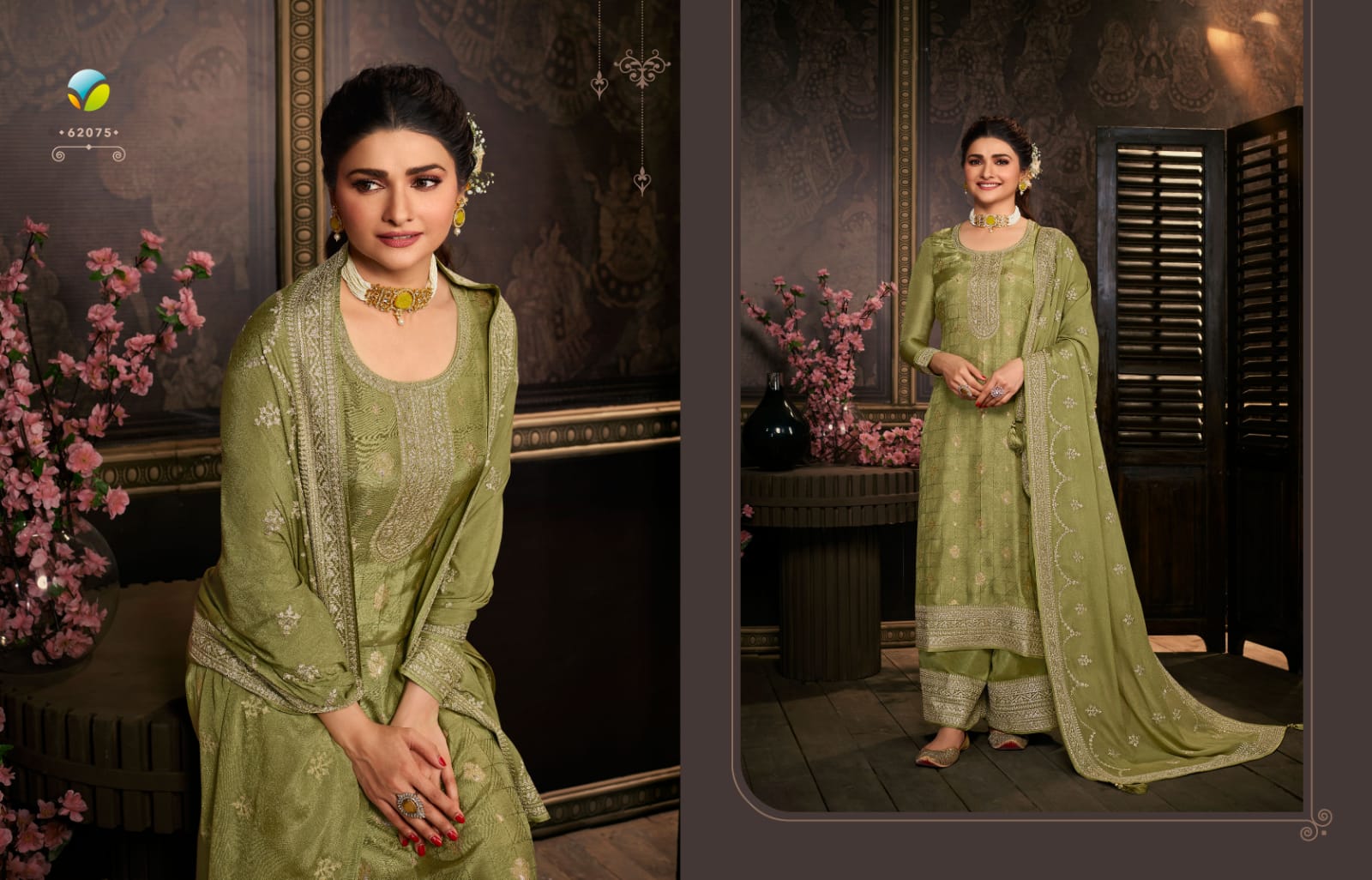 vinay fashion kaseesh soha dola jacouard festive look salwar suit catalog