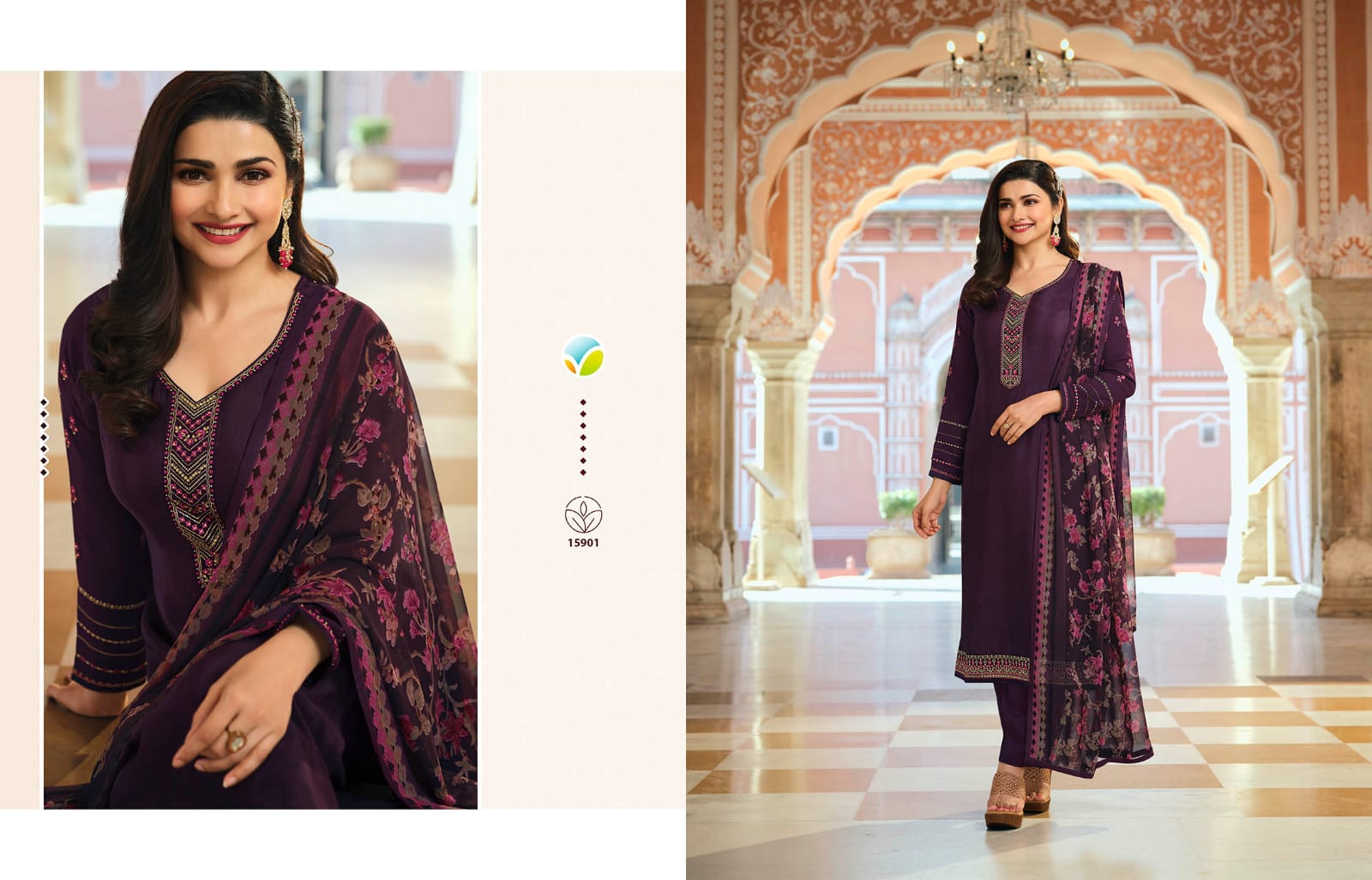 vinay fashion silkina royal crape 35 crape  exclusive look salwar suit  catalog