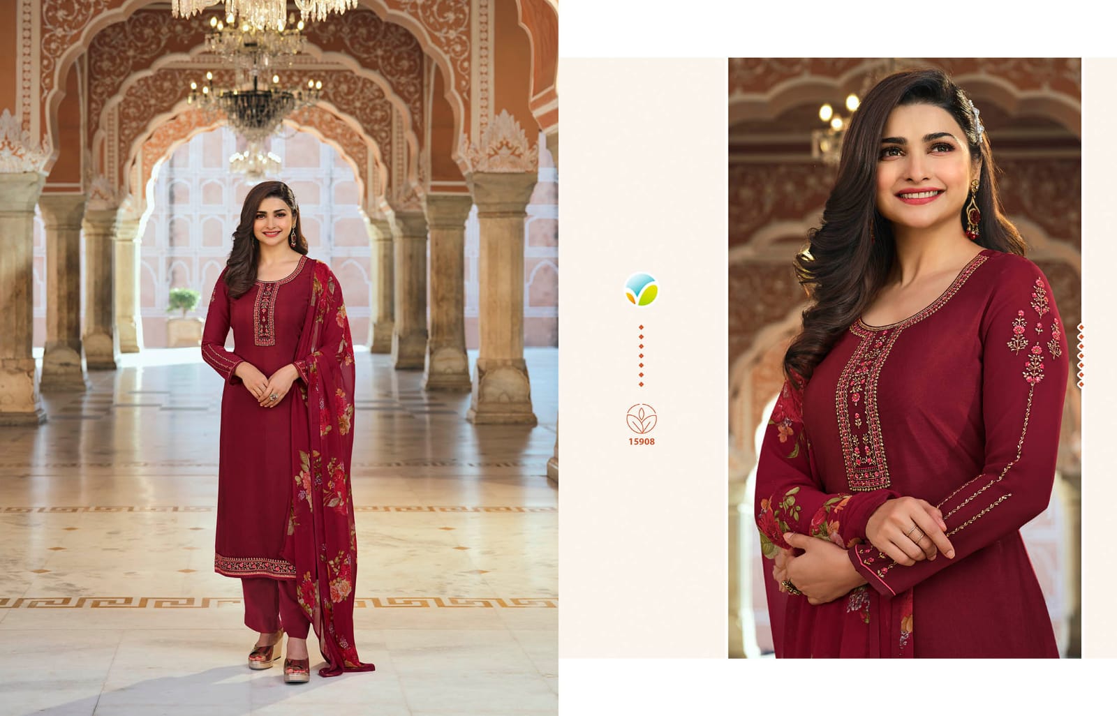 vinay fashion silkina royal crape 35 crape  exclusive look salwar suit  catalog